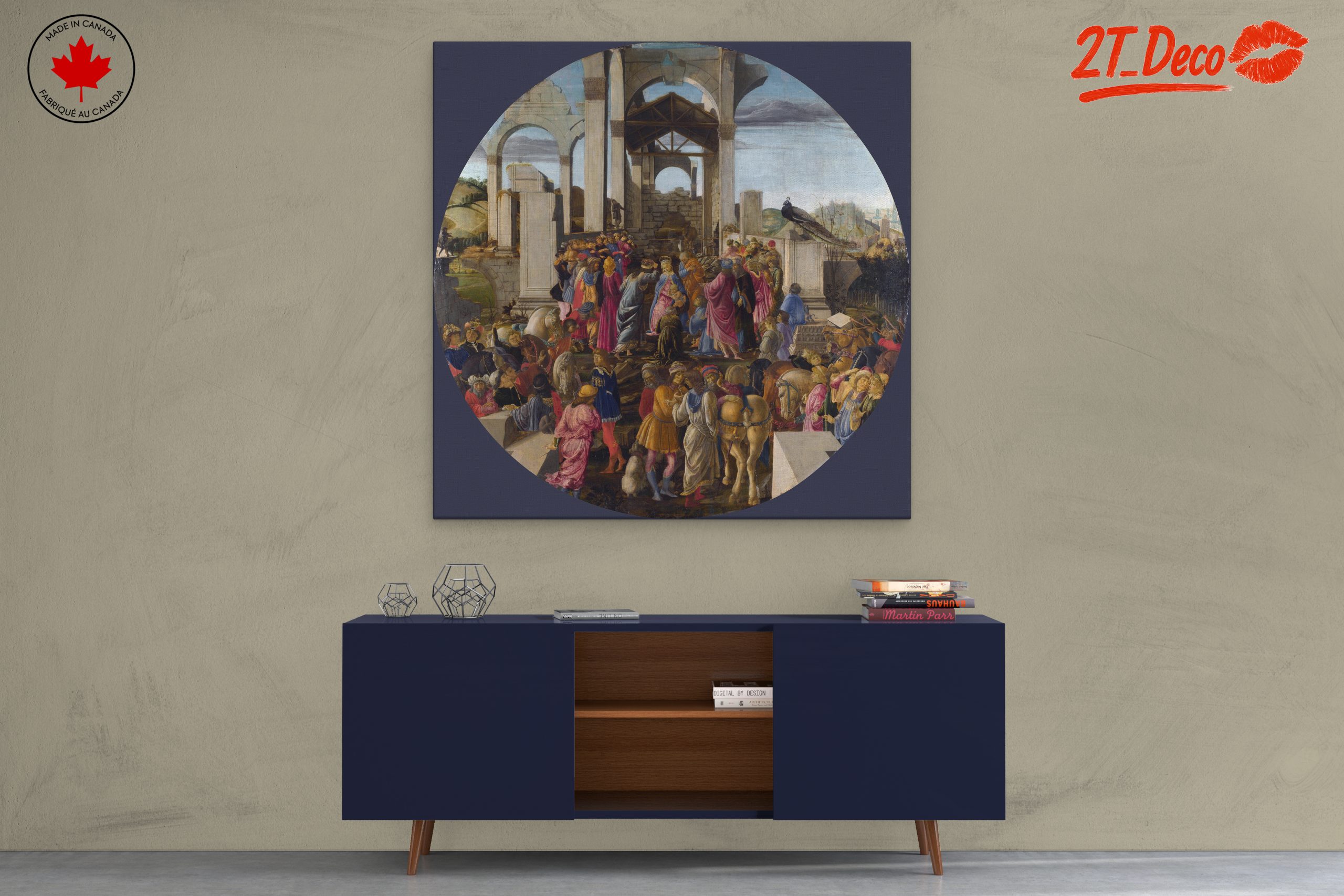 Classical Scene with Historical Figures - Image 3