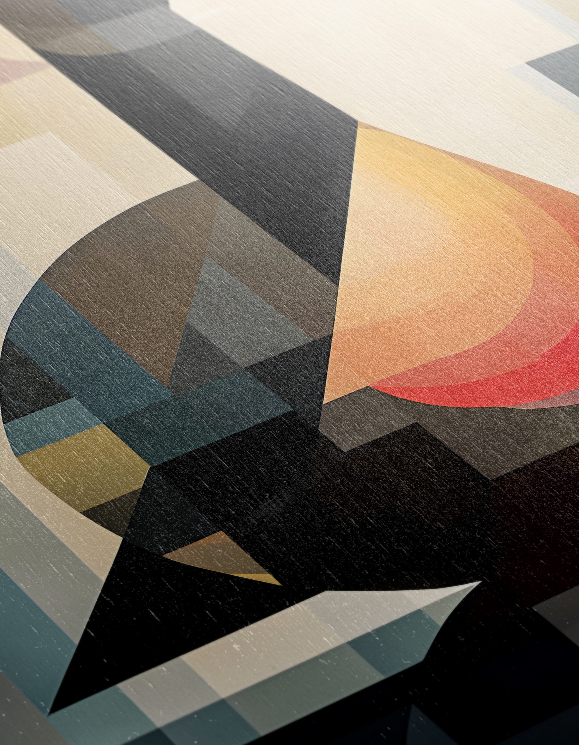 Geometric Bird Artwork with Vibrant Color Palette - Image 12