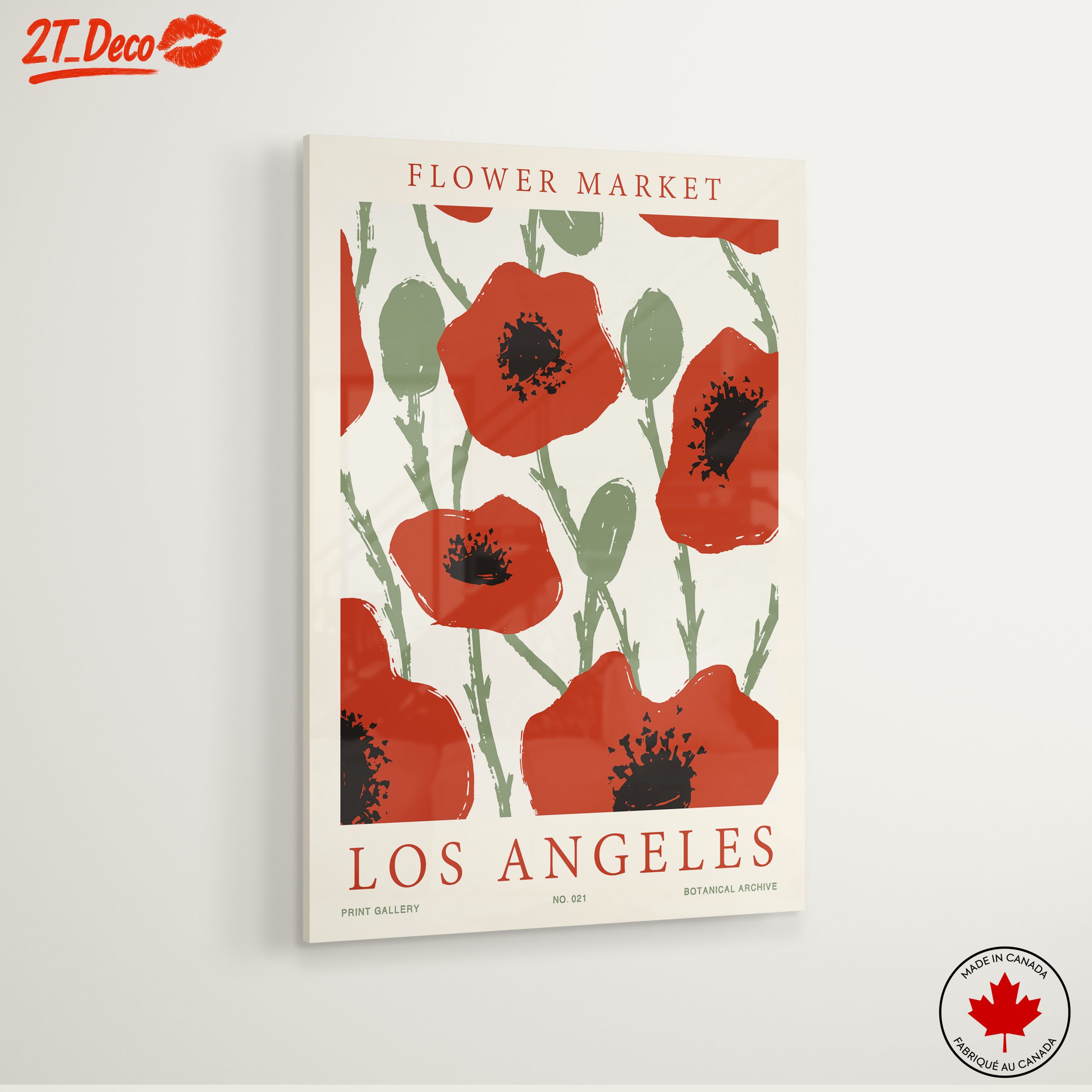 Flower Market Los Angeles Botanical Artwork - Image 6