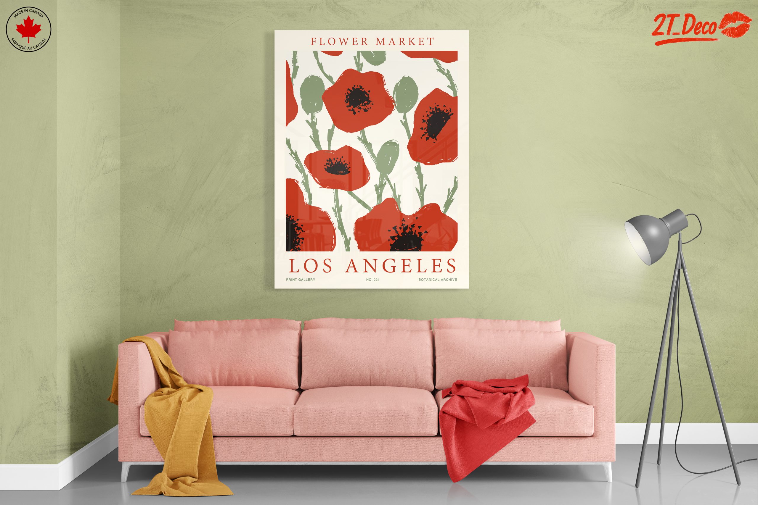Flower Market Los Angeles Botanical Artwork - Image 7