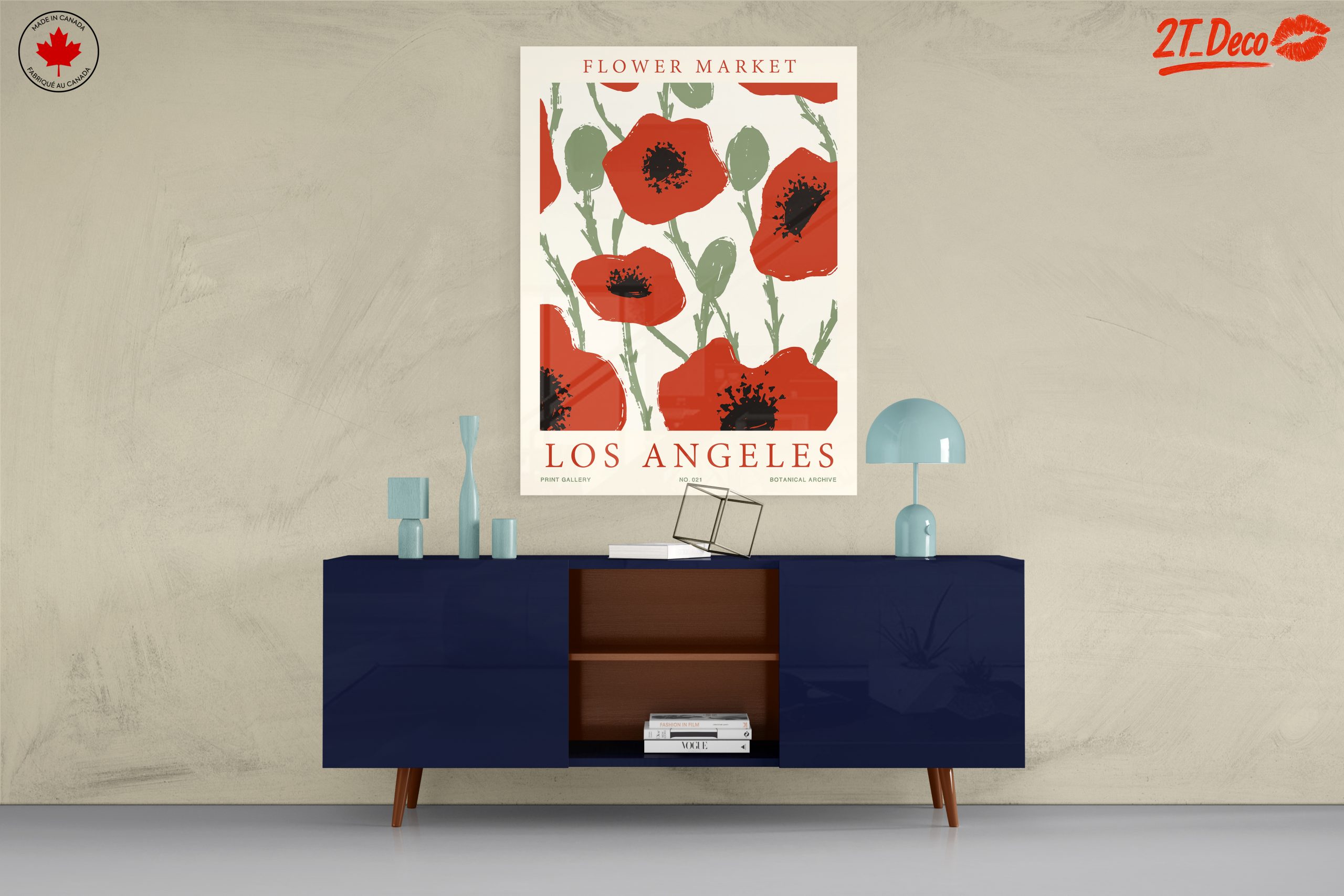 Flower Market Los Angeles Botanical Artwork - Image 8