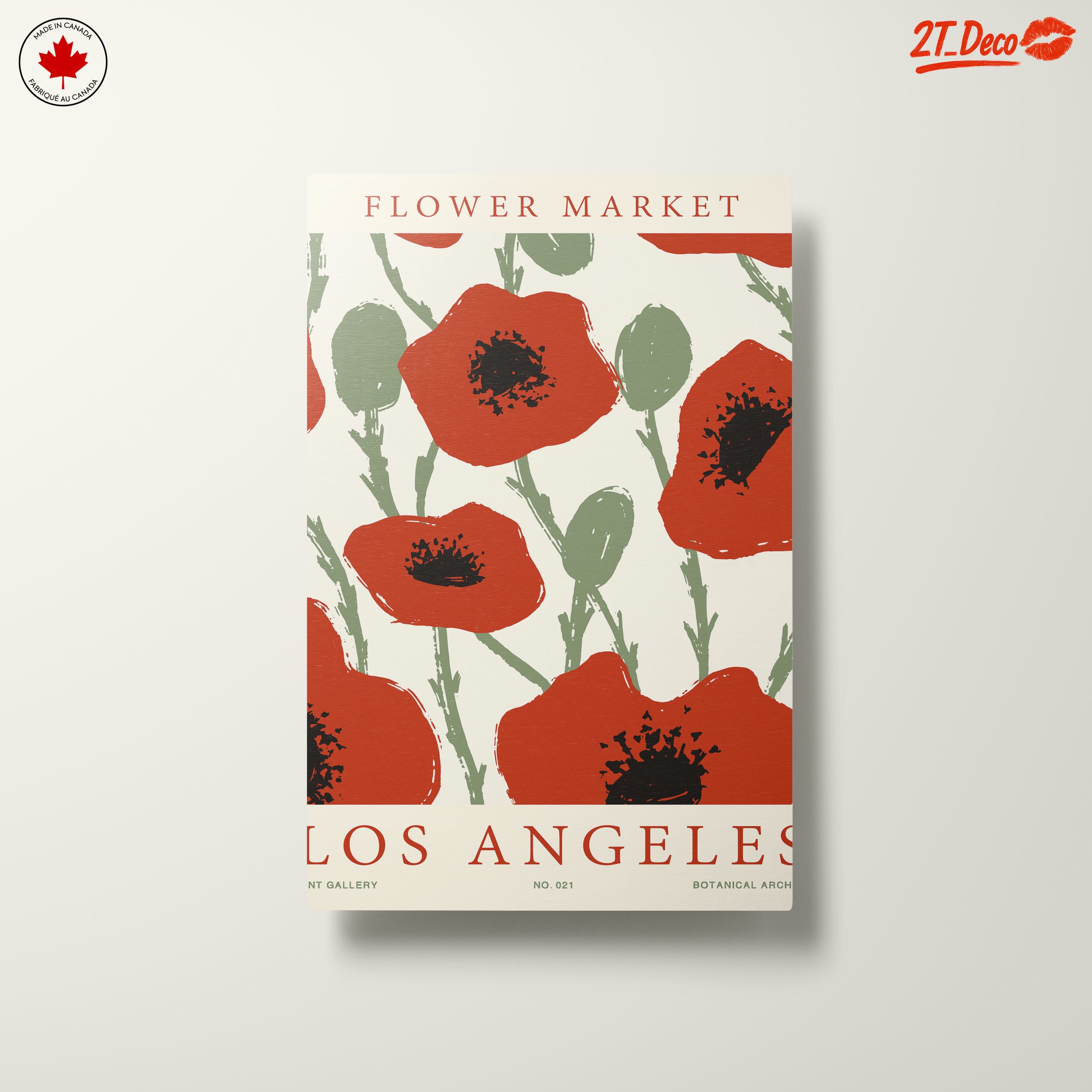 Flower Market Los Angeles Botanical Artwork - Image 10