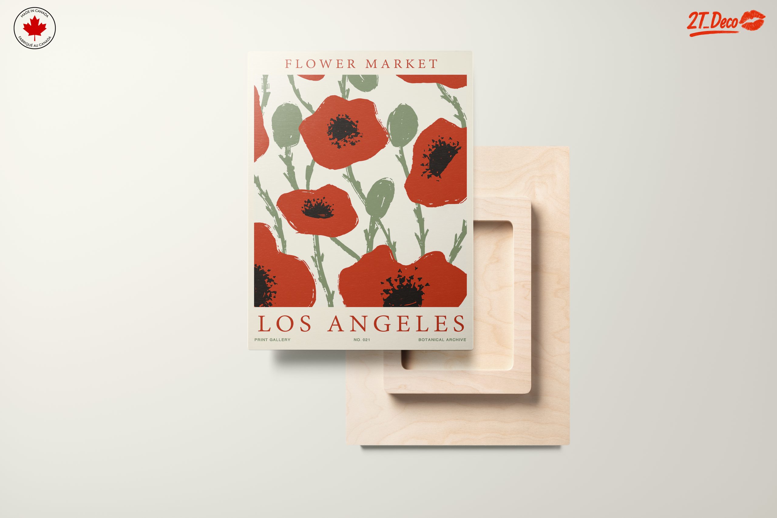 Flower Market Los Angeles Botanical Artwork - Image 11
