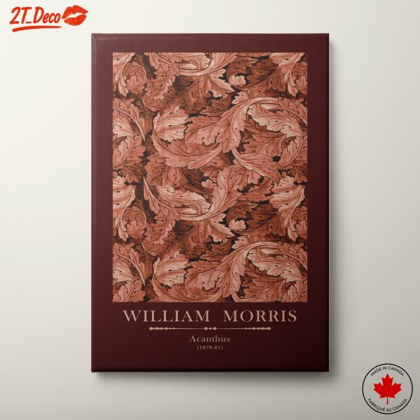 William Morris Acanthus Floral Art
