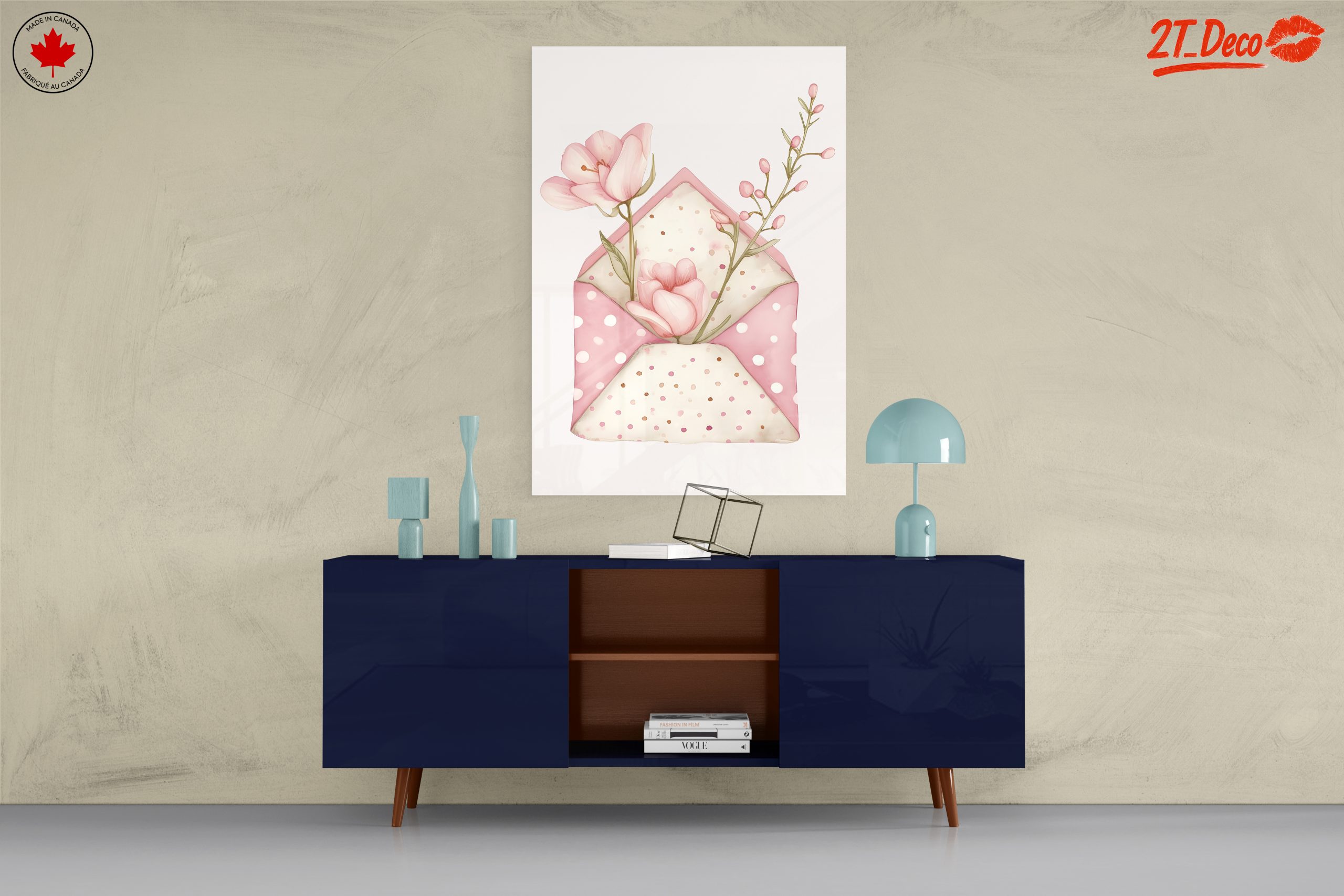Delicate Floral Envelope Art - Image 8