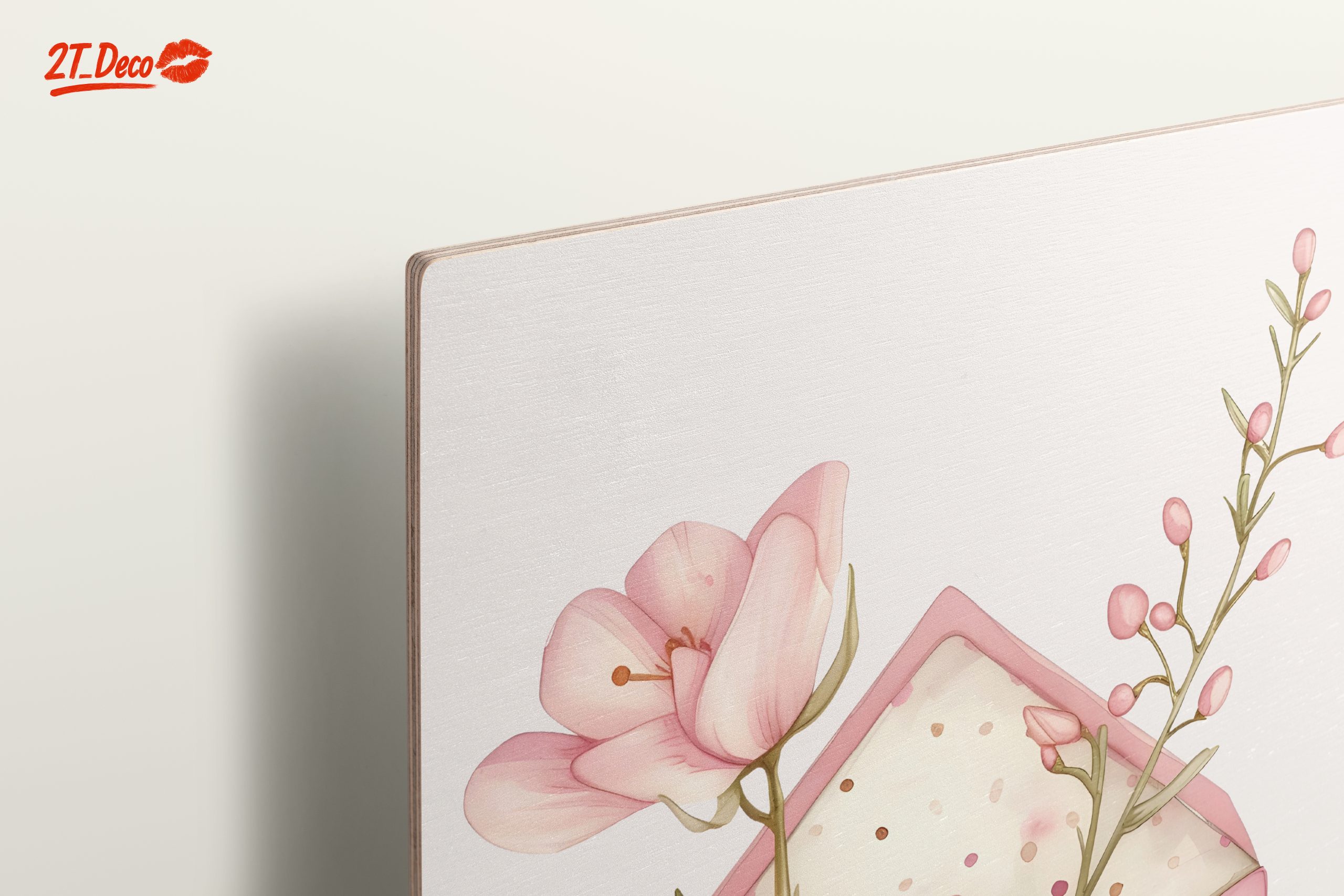 Delicate Floral Envelope Art - Image 15