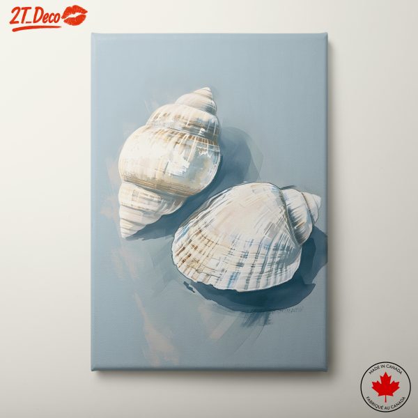 Abstract Seashell Illustration for Beach Lovers