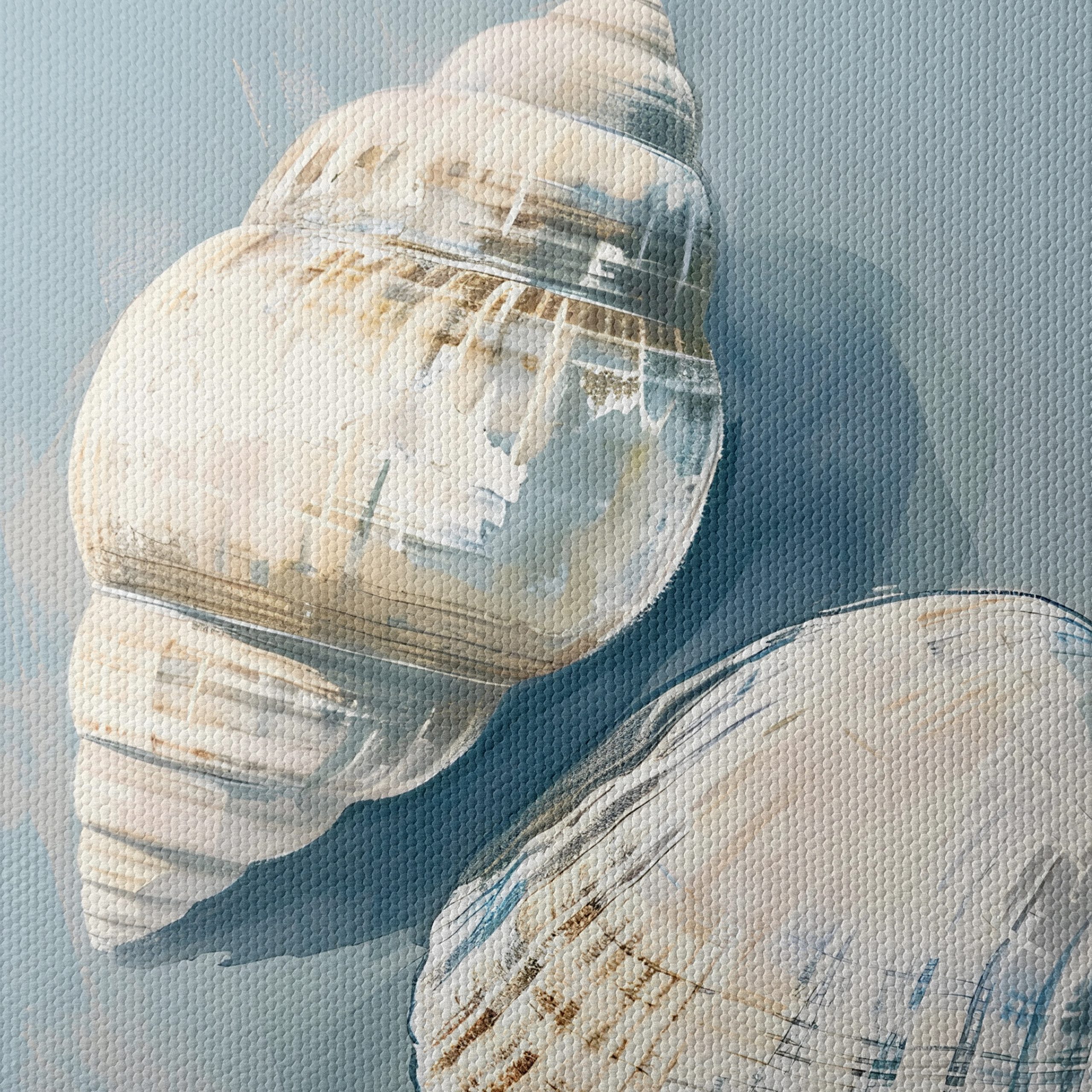 Abstract Seashell Illustration for Beach Lovers - Image 4