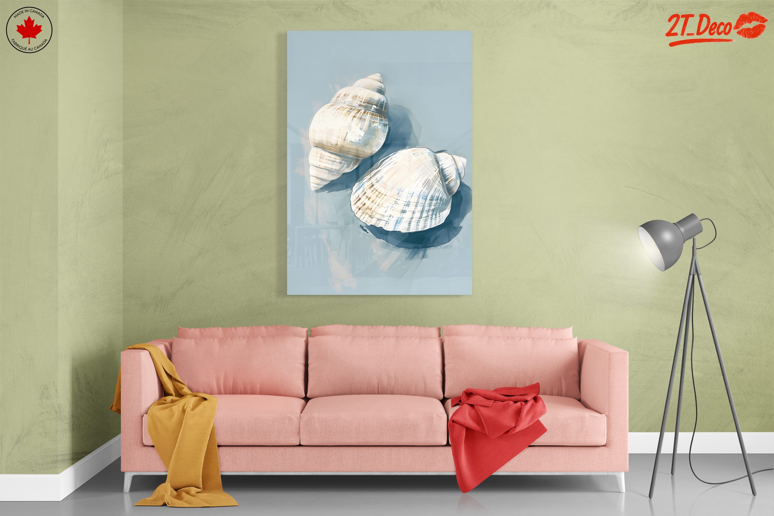 Abstract Seashell Illustration for Beach Lovers - Image 7