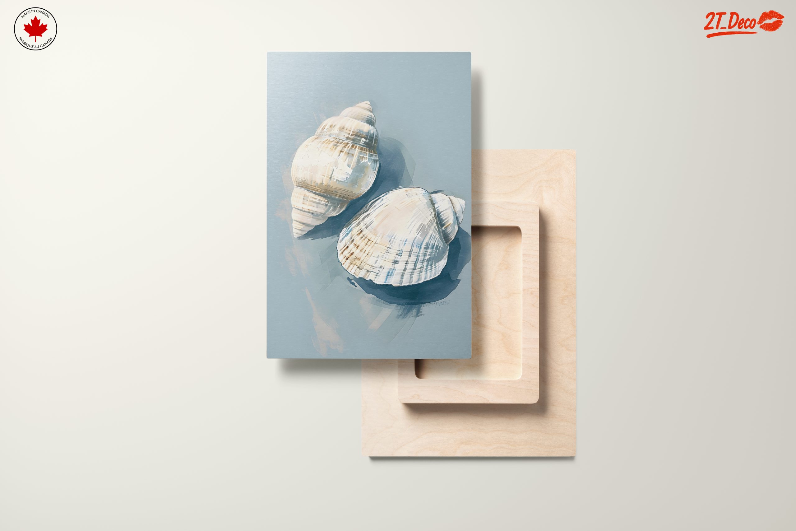 Abstract Seashell Illustration for Beach Lovers - Image 11
