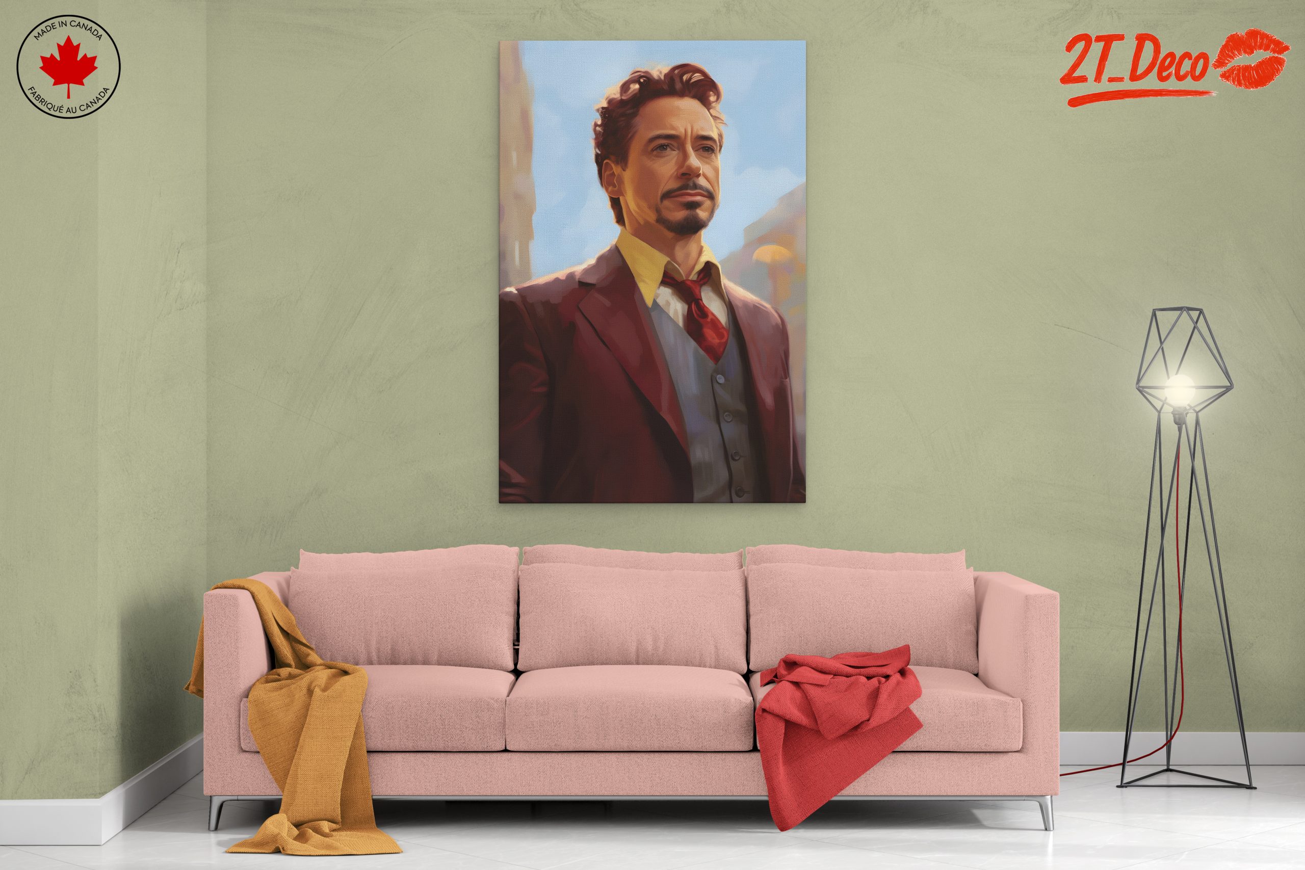 Stylized Character Portrait of a Contemporary Icon - Image 2