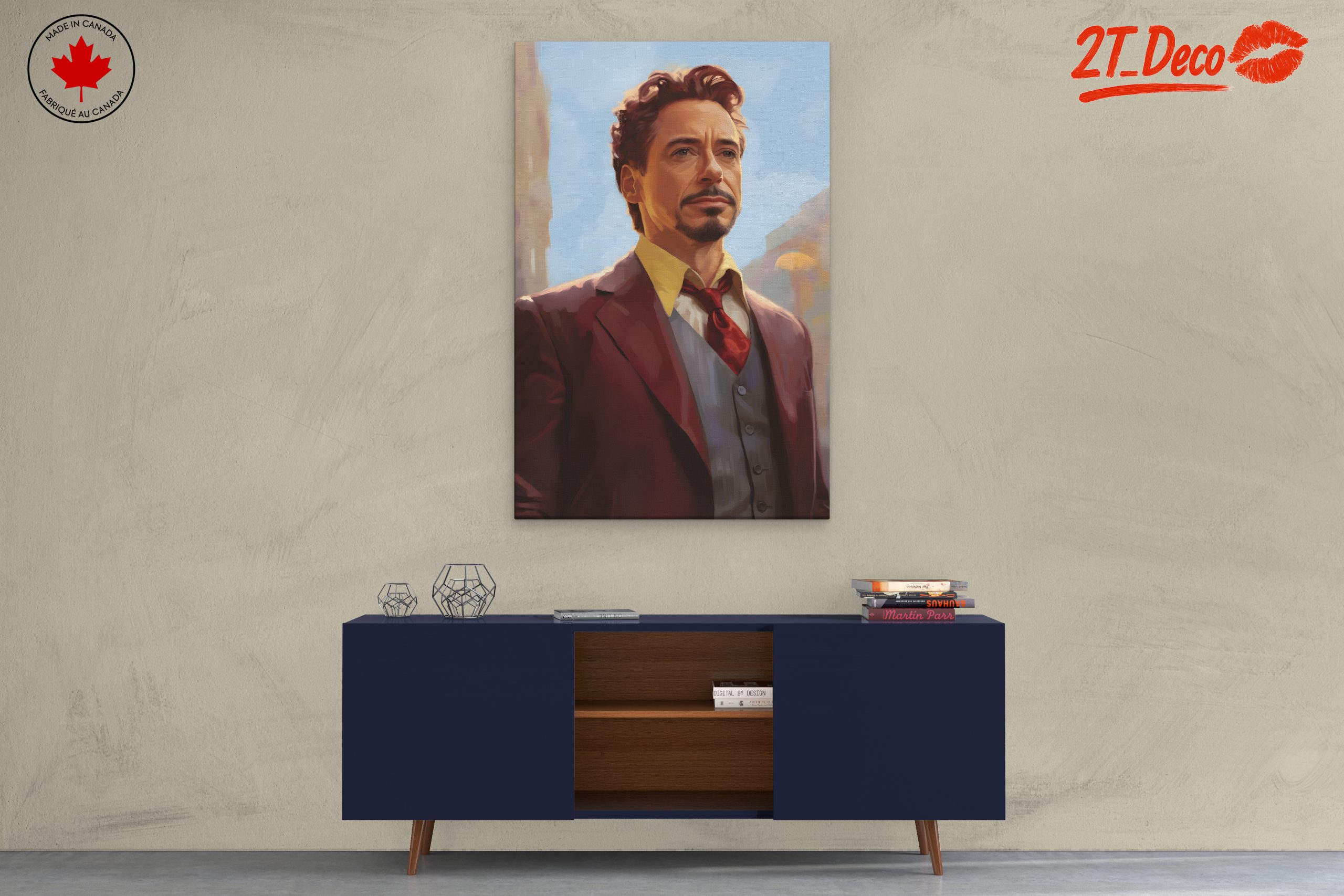 Stylized Character Portrait of a Contemporary Icon - Image 3