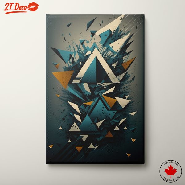 Dynamic Abstract Geometric Artwork