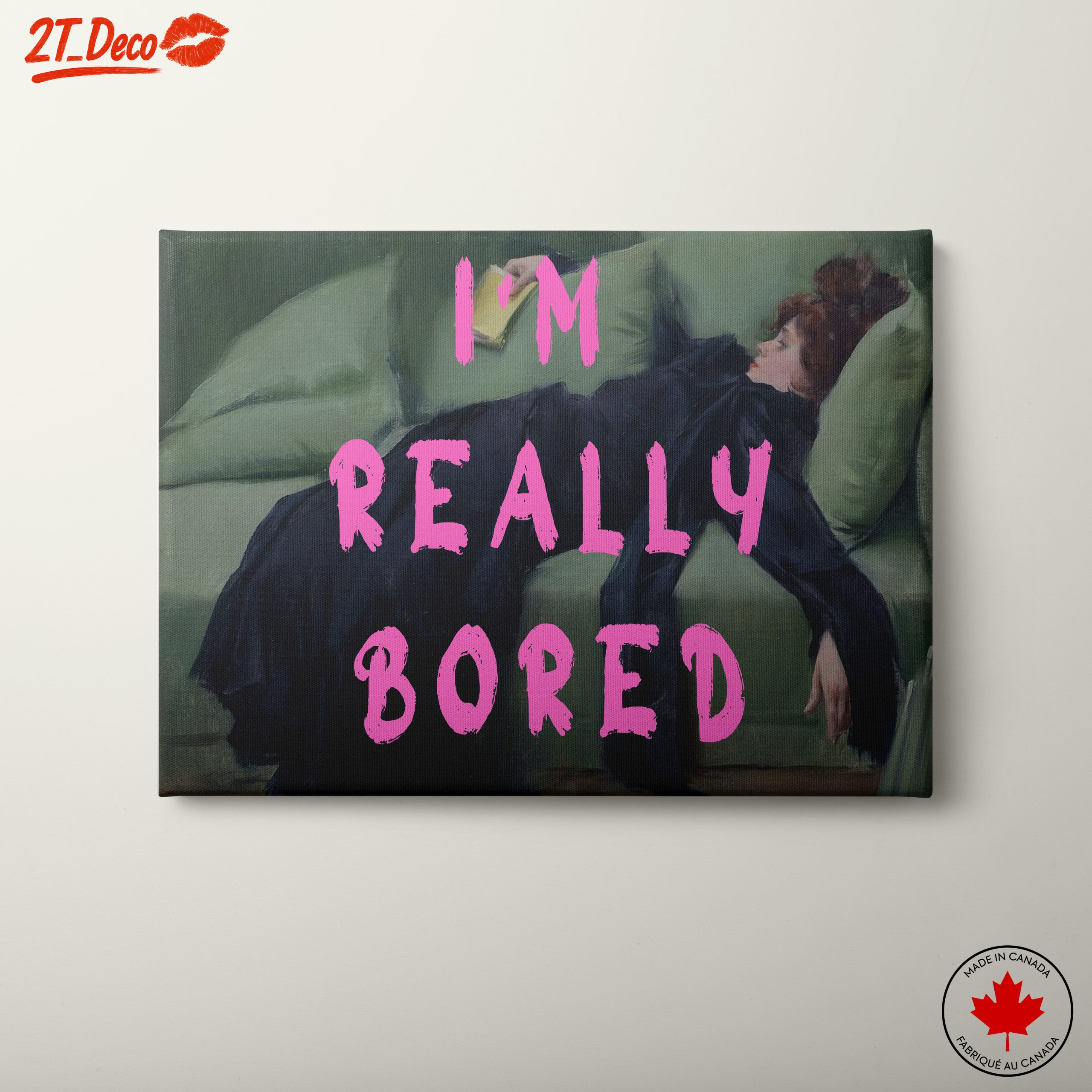 Contemporary Pop Art with a Sarcastic Touch