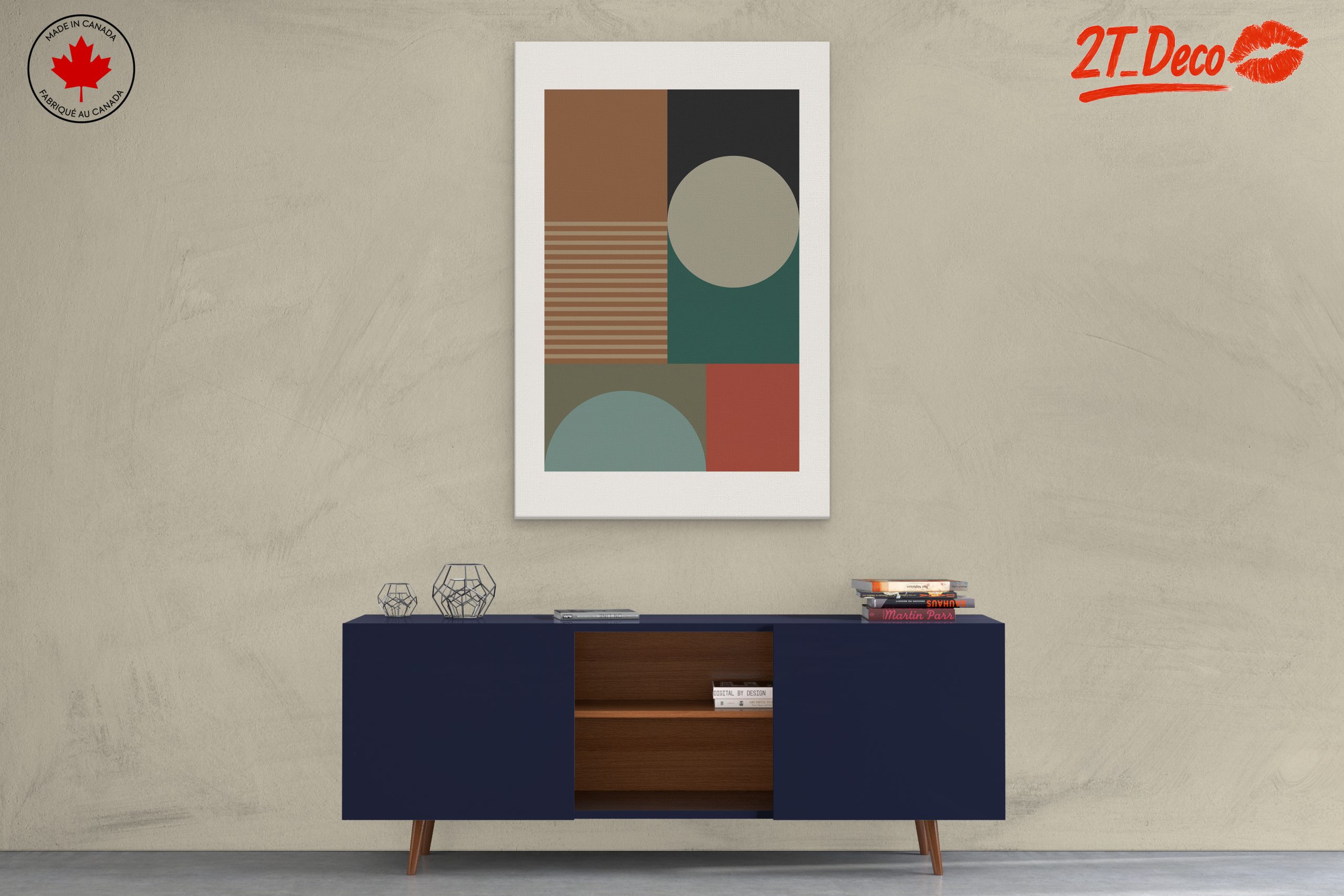Contemporary Geometric Abstract Art - Image 3