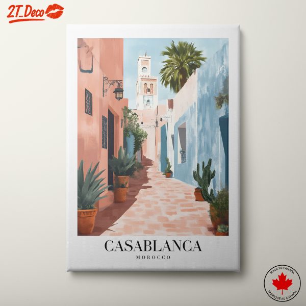 Casablanca Urban Landscape Art