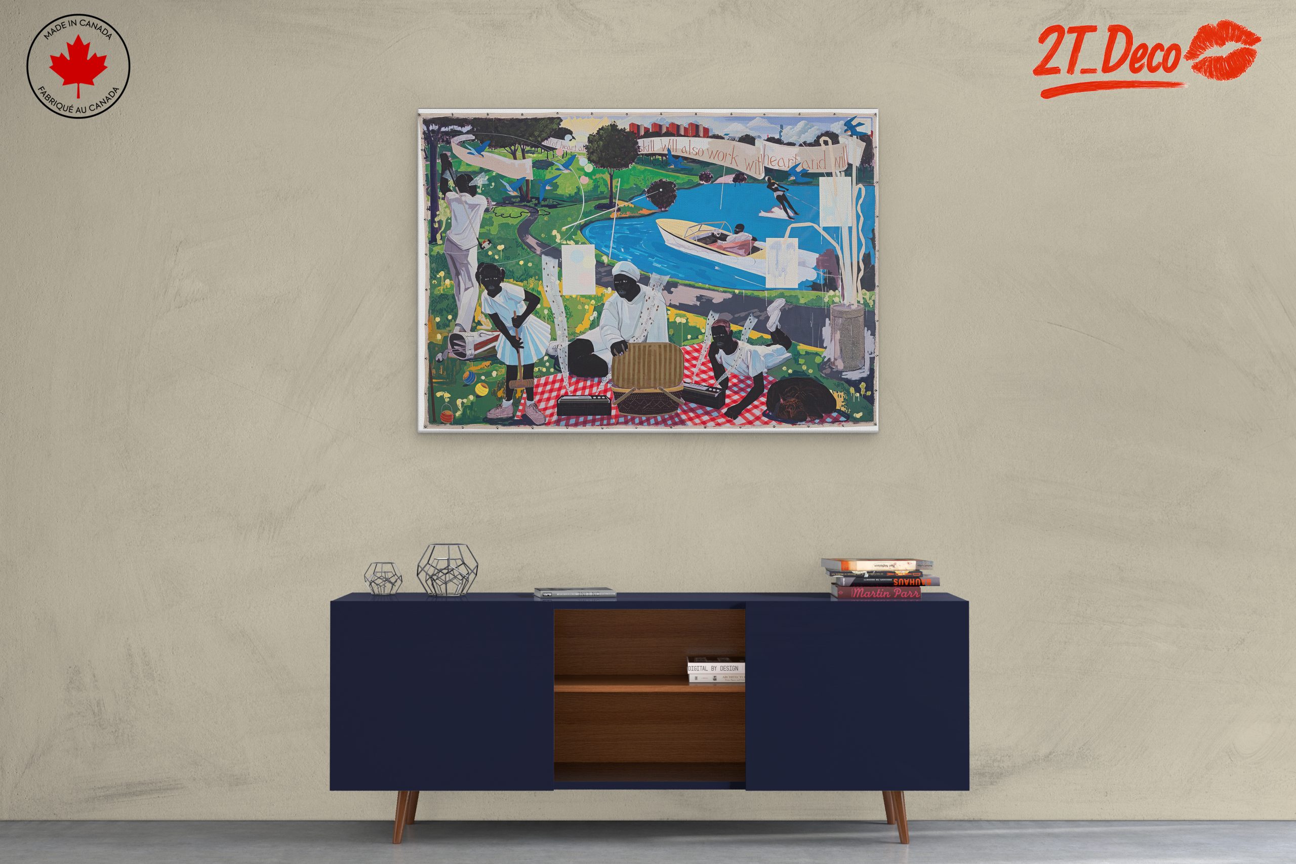 Vibrant Contemporary Urban Art Scene - Image 3