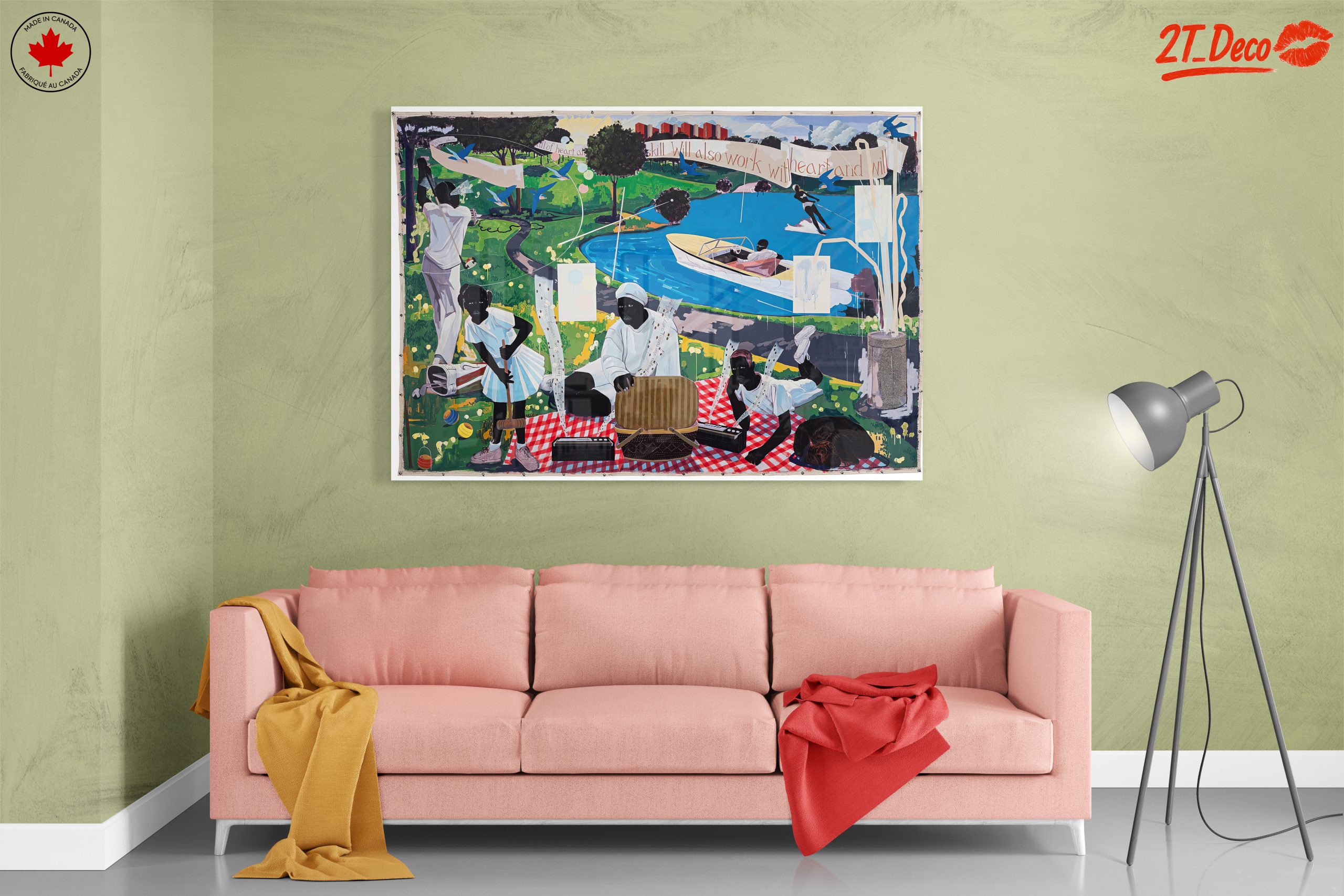 Vibrant Contemporary Urban Art Scene - Image 7
