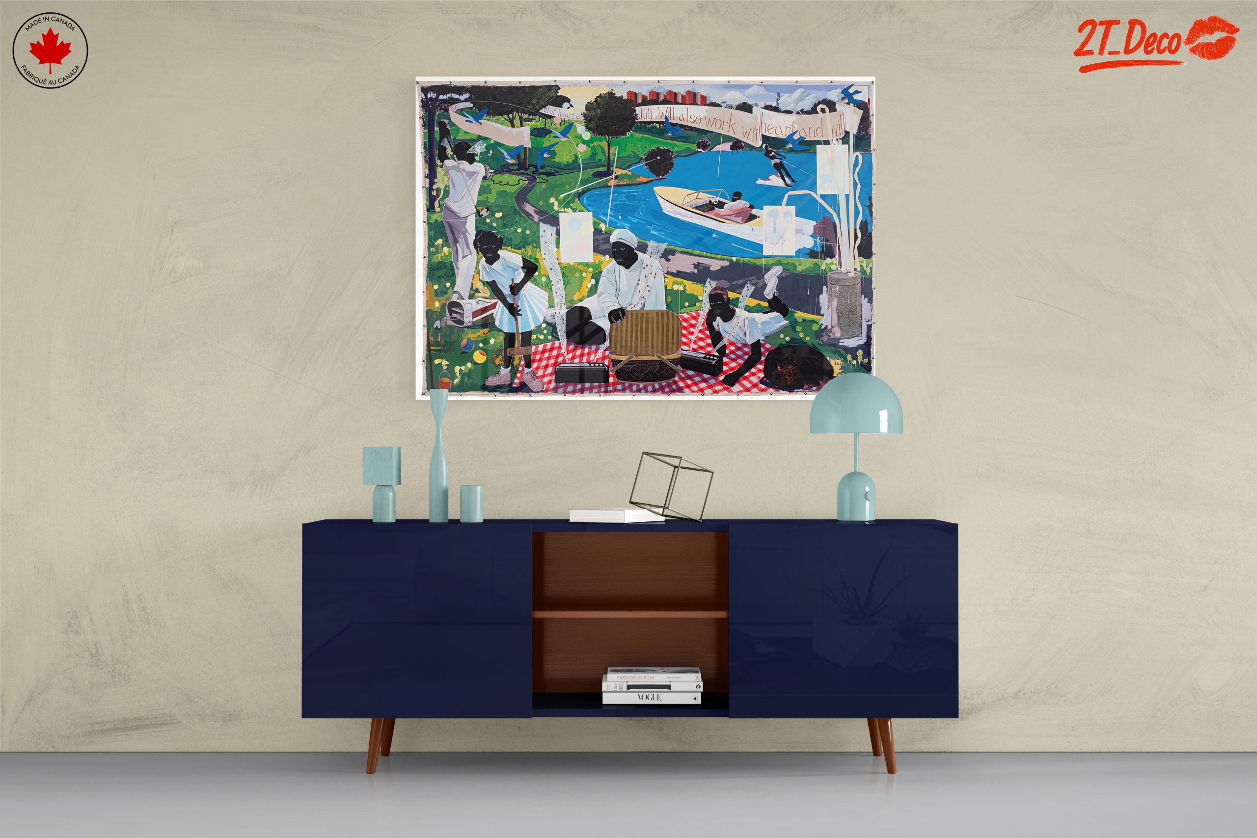 Vibrant Contemporary Urban Art Scene - Image 8
