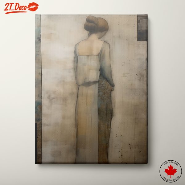 Serene Contemporary Female Figure Art