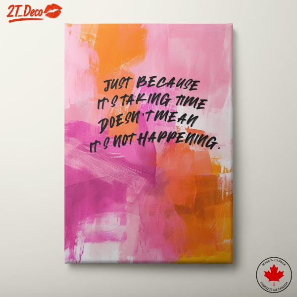 Vibrant Inspirational Quote Wall Art