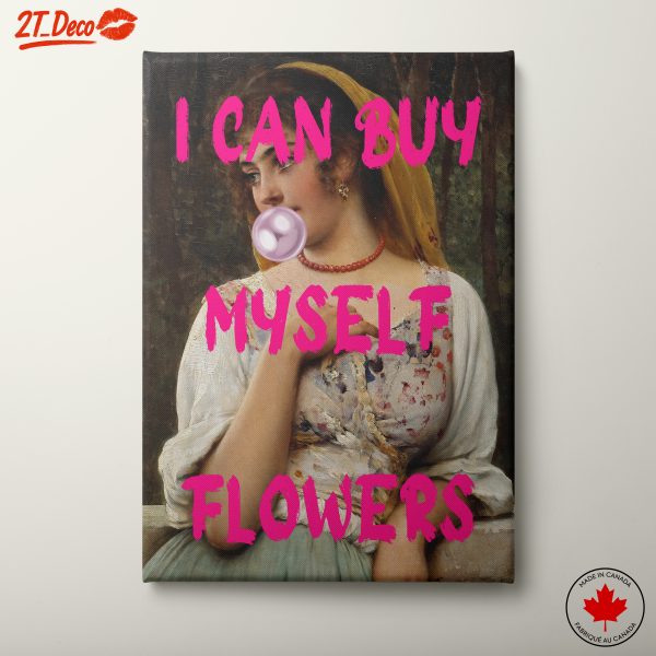 Contemporary Pop Art with Playful Text