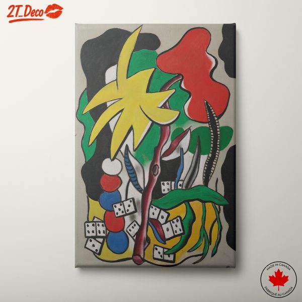Colorful Abstract Composition with Geometric Shapes 3