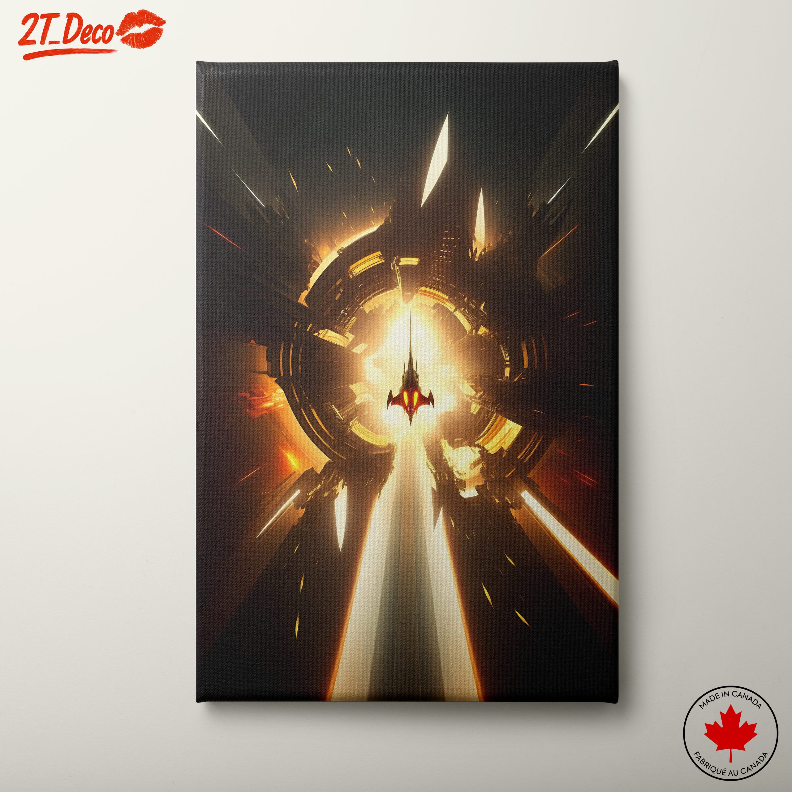 Dynamic Space Adventure with Futuristic Elements