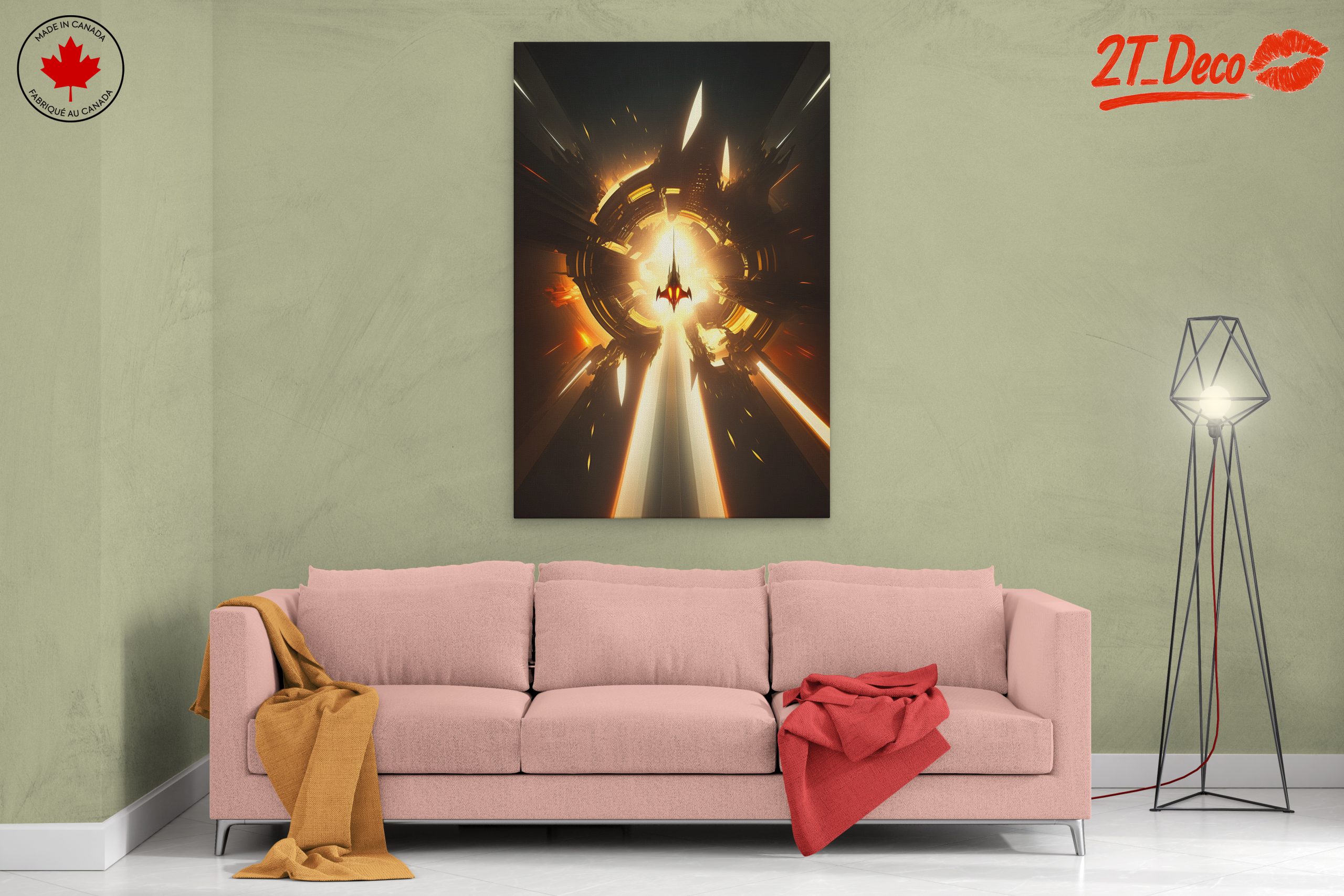 Dynamic Space Adventure with Futuristic Elements - Image 2