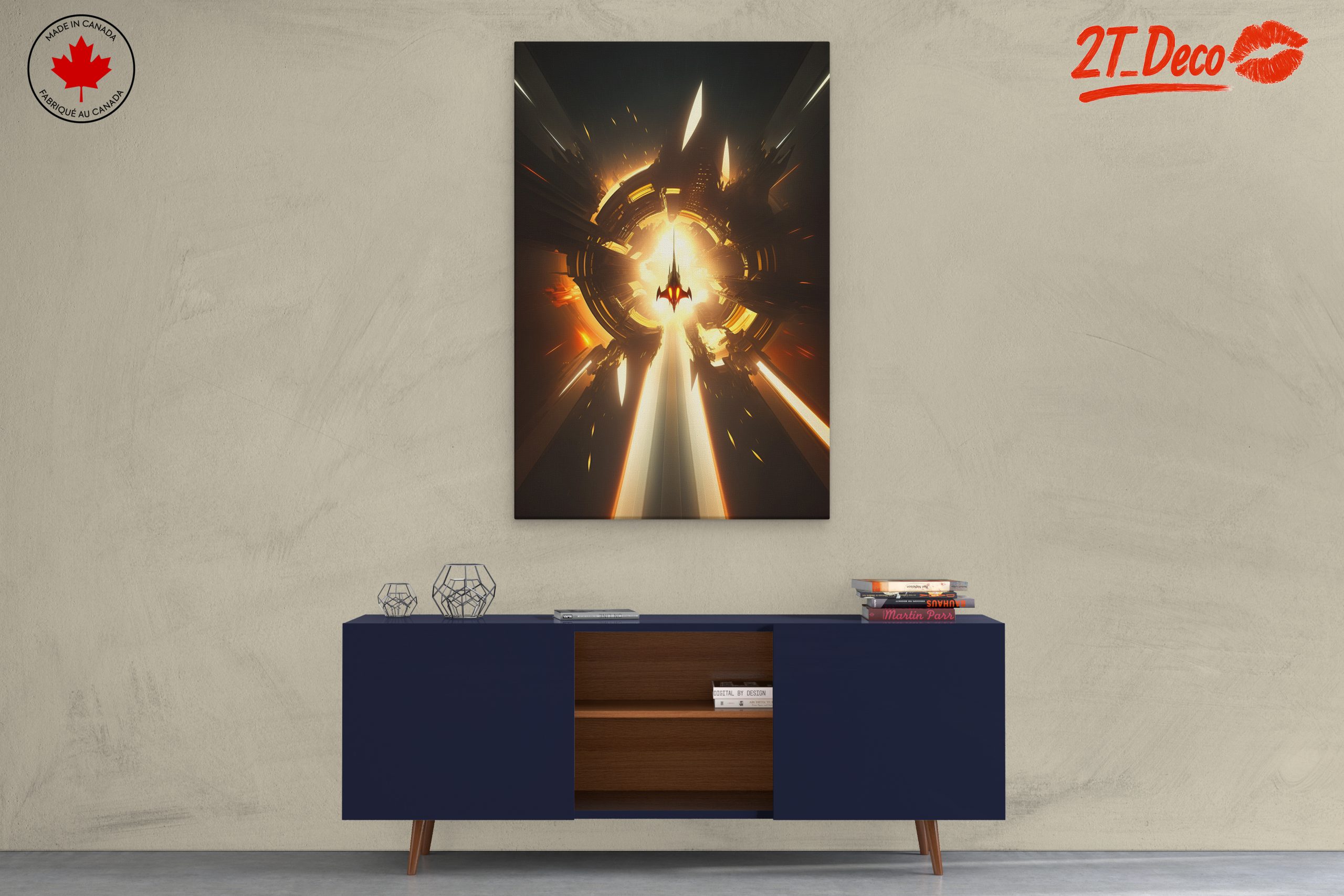 Dynamic Space Adventure with Futuristic Elements - Image 3