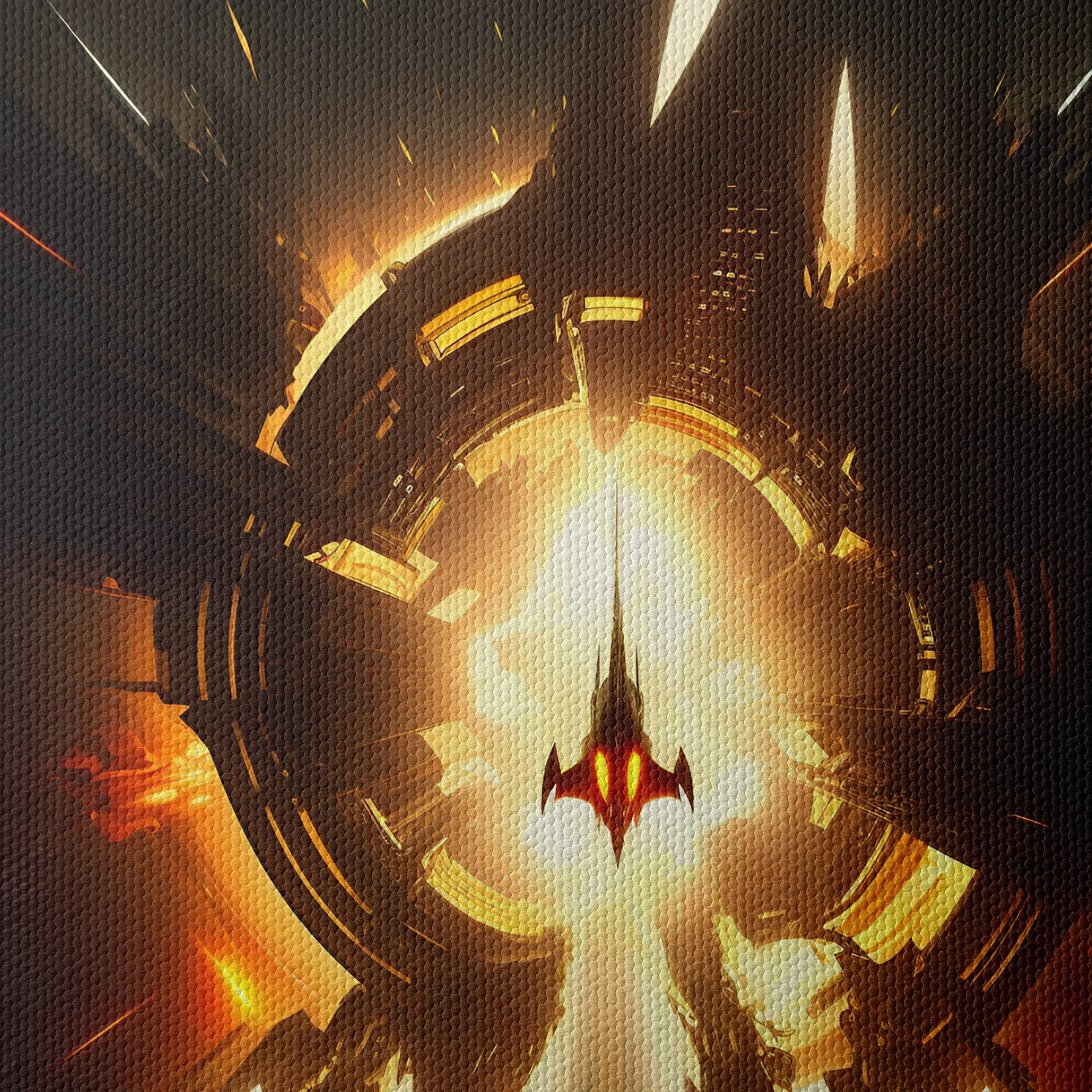 Dynamic Space Adventure with Futuristic Elements - Image 4