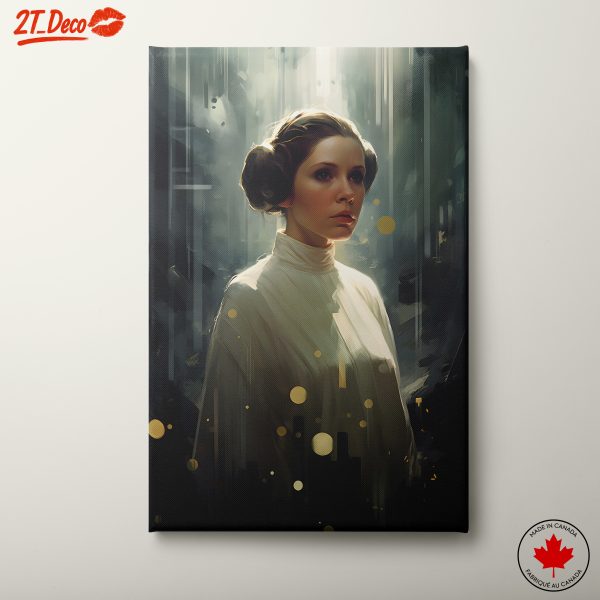 Stylized Portrait of a Sci-Fi Character