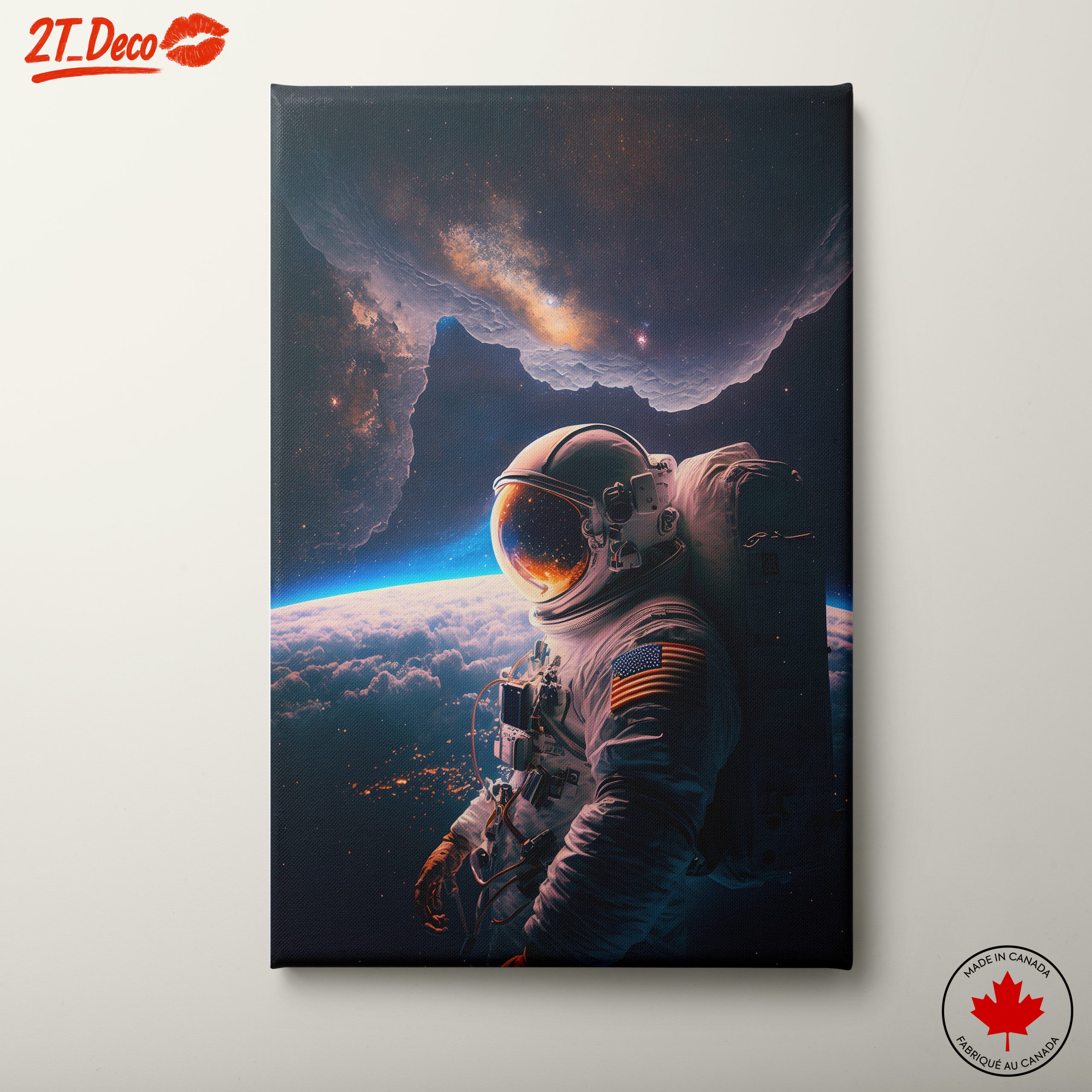 Cosmic Astronaut in Space 2
