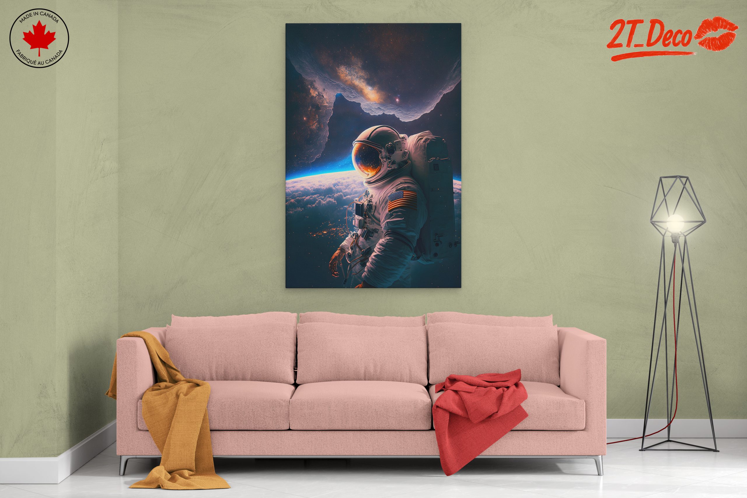 Cosmic Astronaut in Space 2 - Image 2