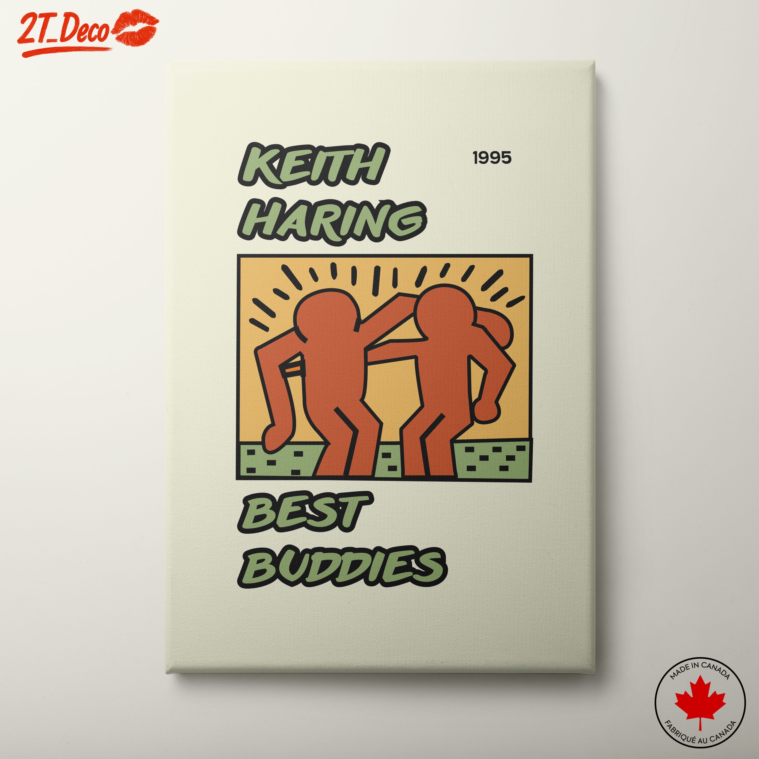 Keith Haring Best Buddies Art