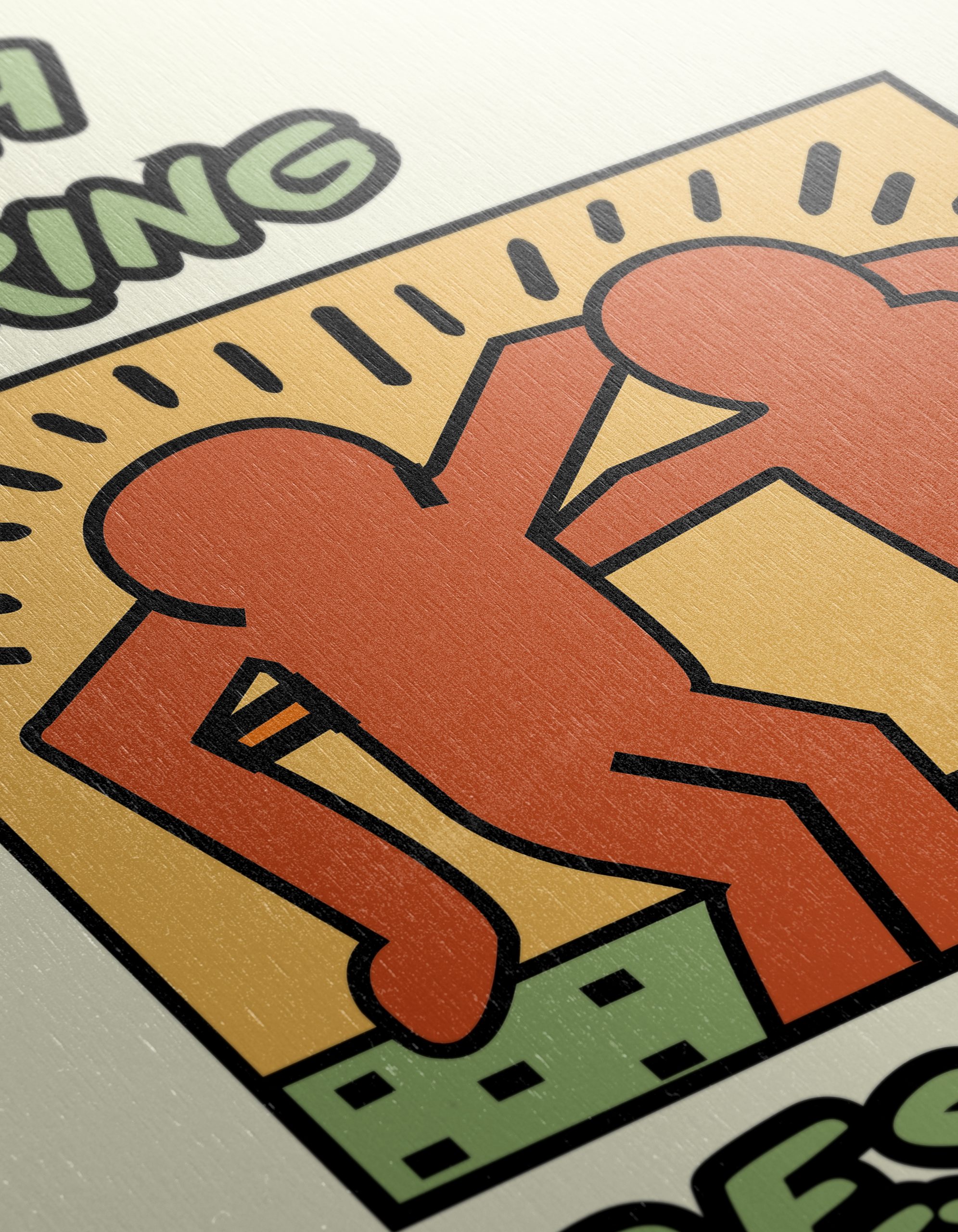 Keith Haring Best Buddies Art - Image 12