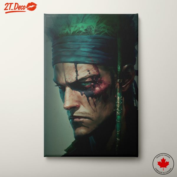 Intense Warrior Character Art