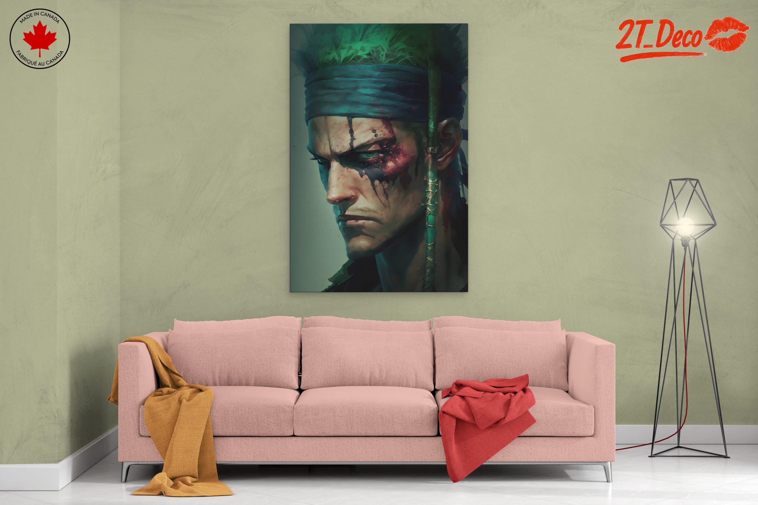 Intense Warrior Character Art - Image 2