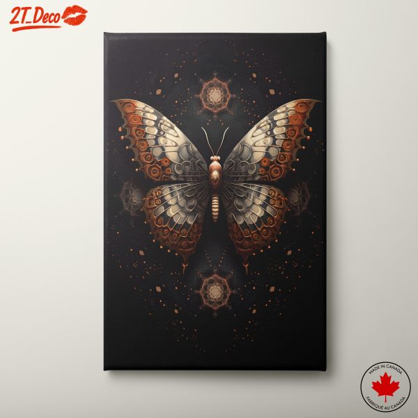 Artistic Butterfly Design with Intricate Details