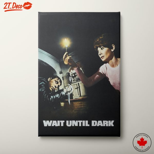 Vintage Movie Poster for Wait Until Dark