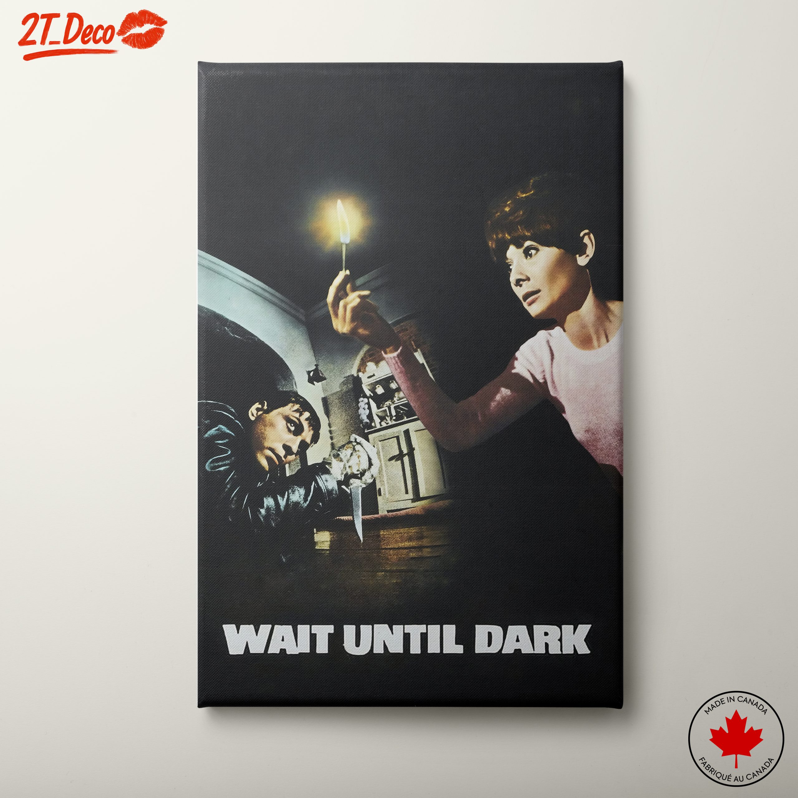Vintage Movie Poster for Wait Until Dark
