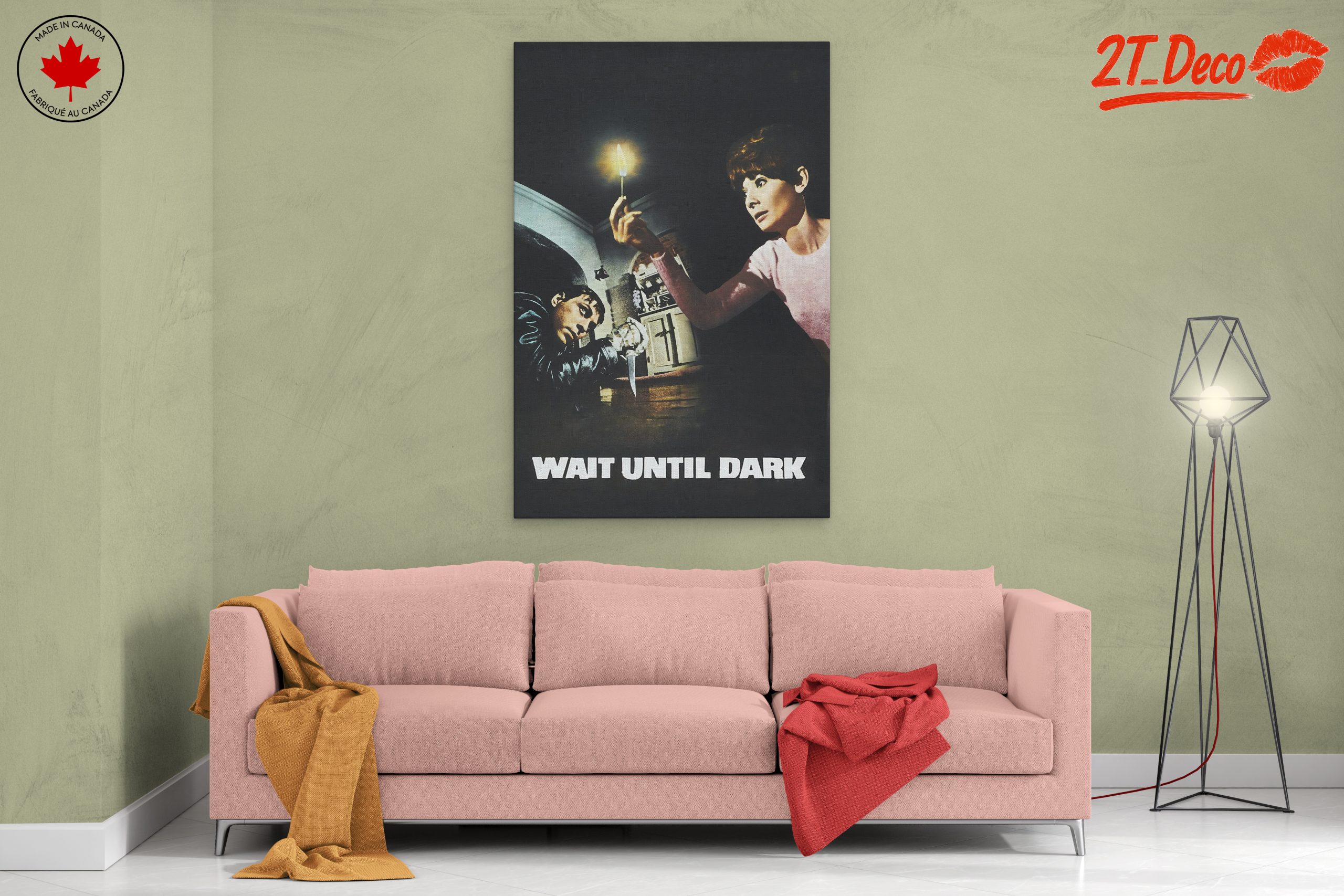 Vintage Movie Poster for Wait Until Dark - Image 2
