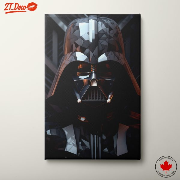 Stylized Character Artwork Featuring a Dark Icon
