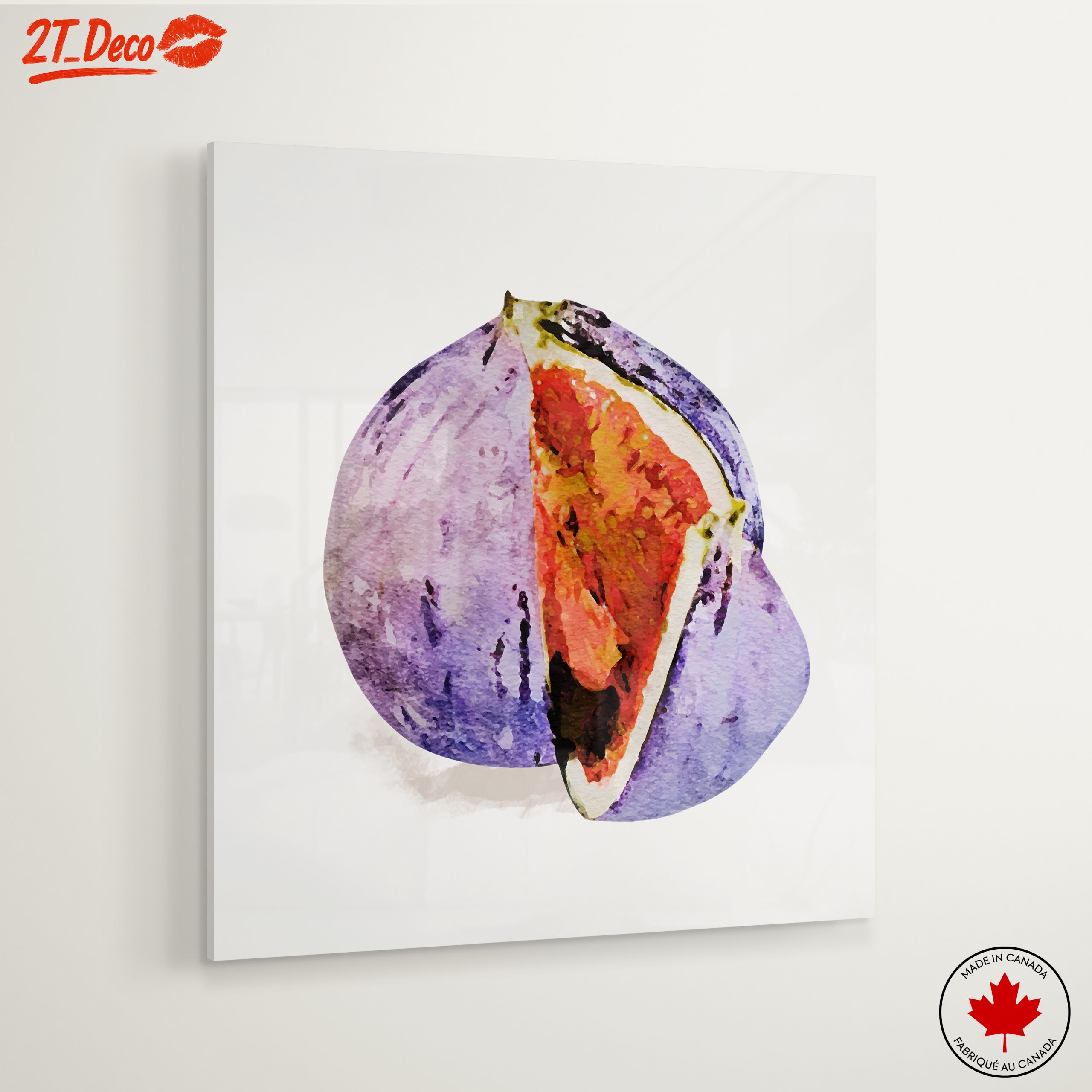 Stylized Fig Artwork in Abstract Style - Image 6