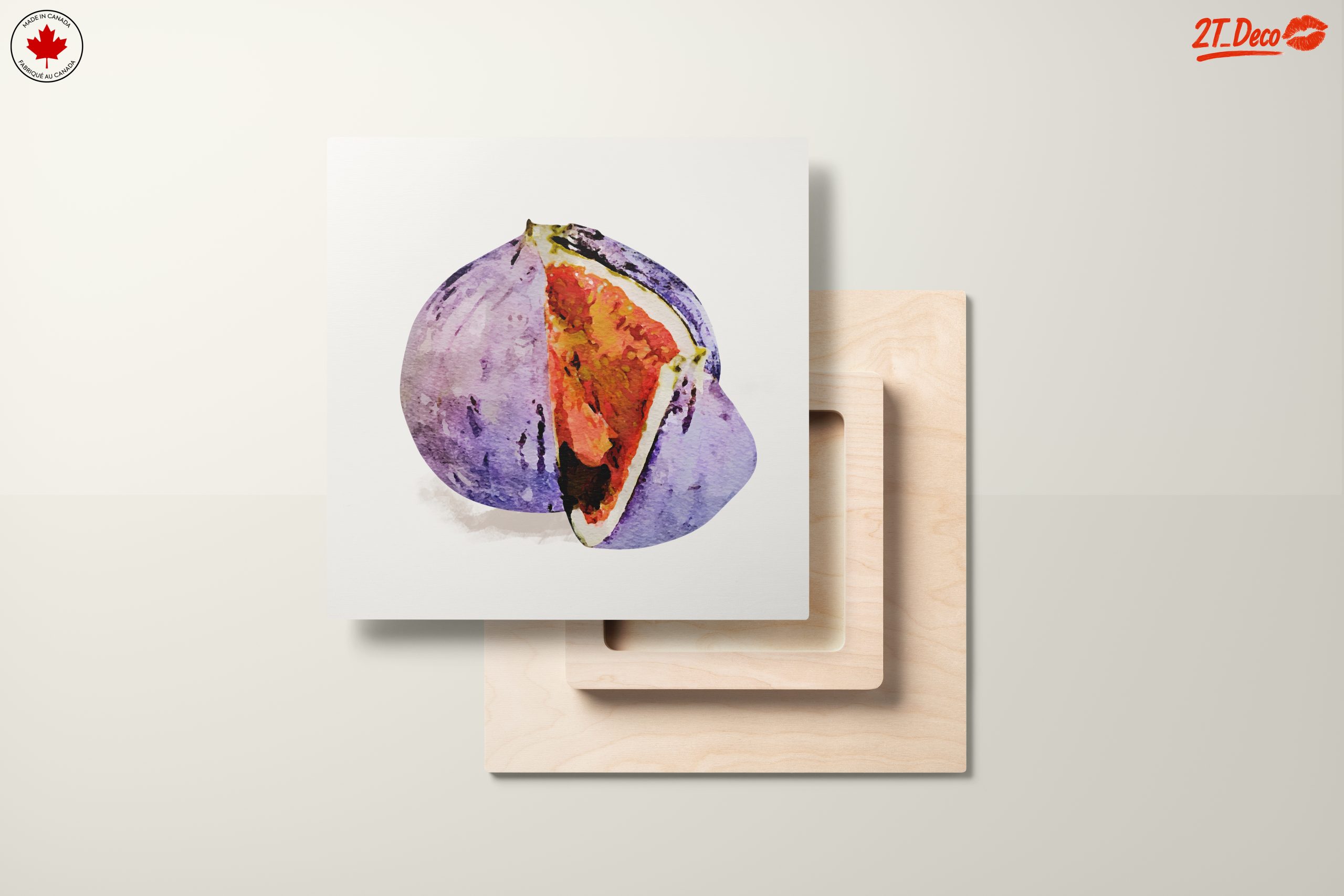 Stylized Fig Artwork in Abstract Style - Image 11
