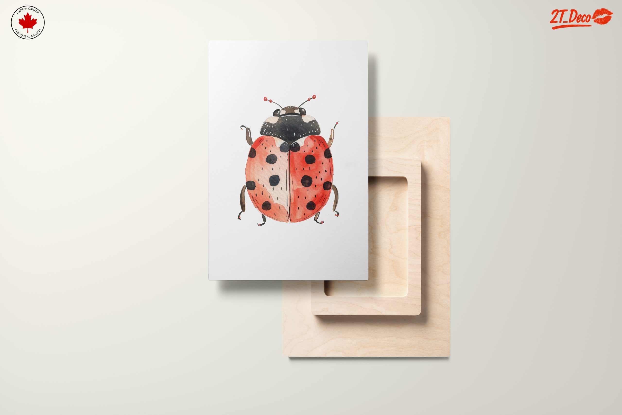 Whimsical Ladybug Illustration - Image 11