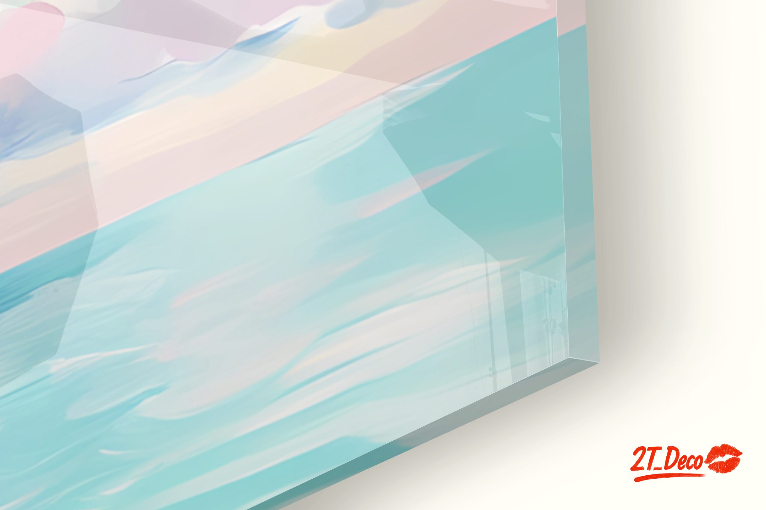 Dreamy Contemporary Landscape with Soft Clouds - Image 9