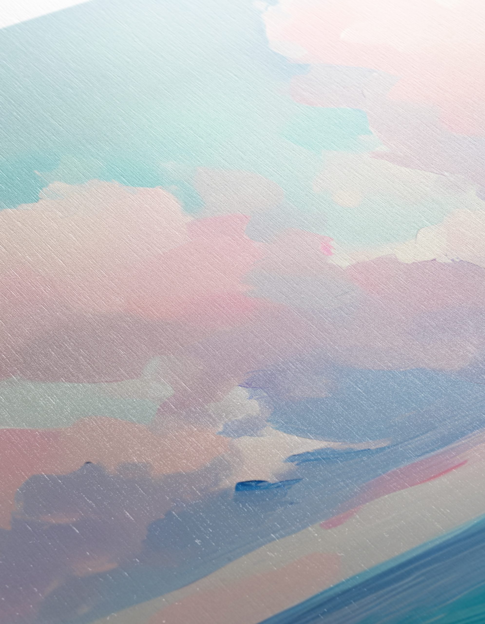 Dreamy Contemporary Landscape with Soft Clouds - Image 12