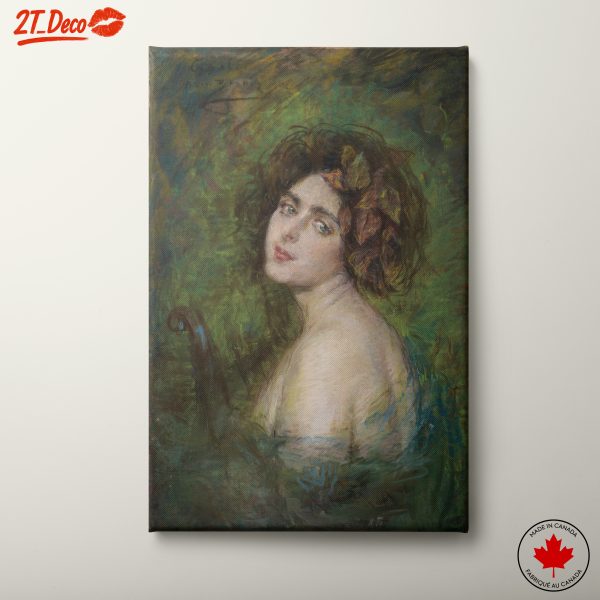 Elegant Portrait of a Female Figure
