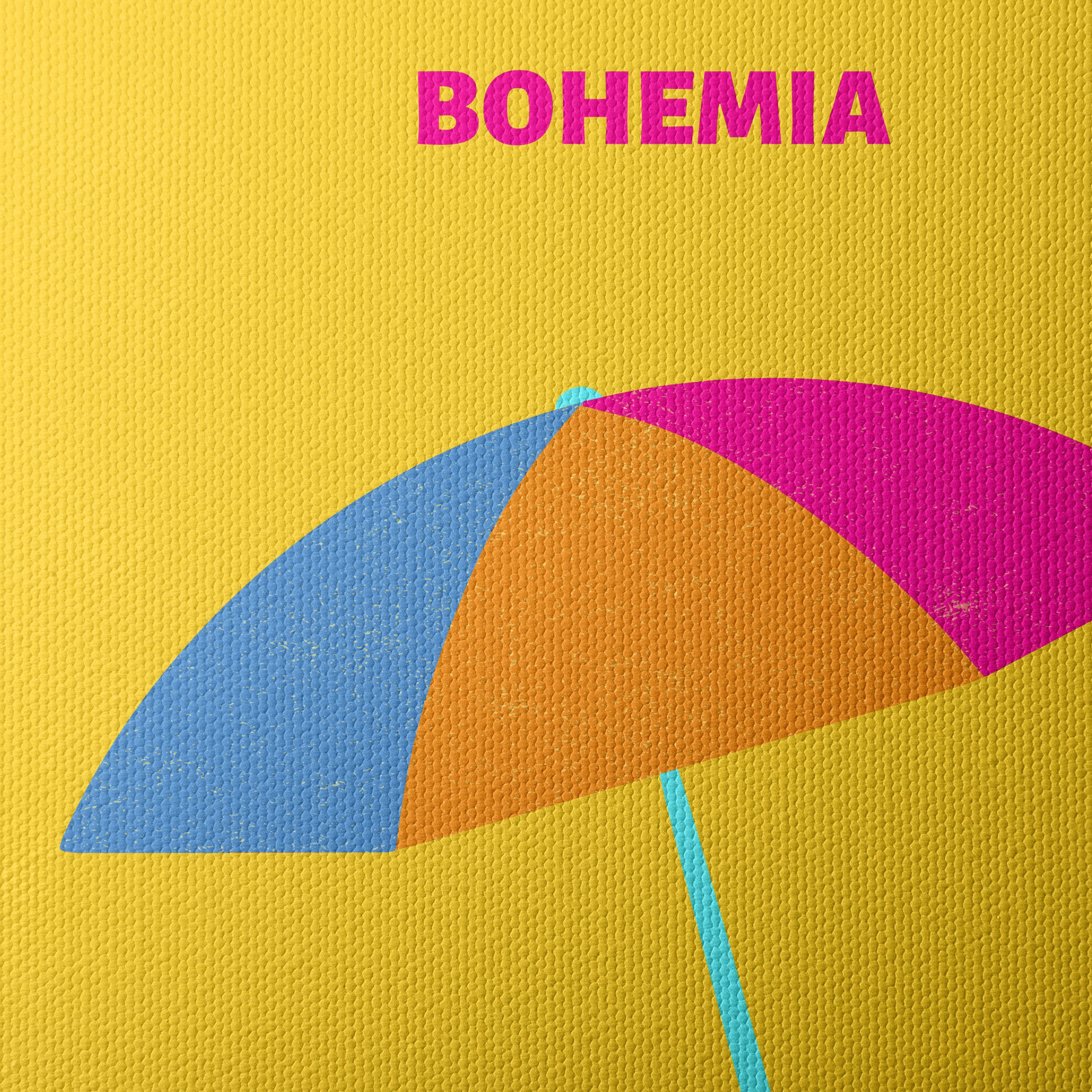 Colorful Bohemian Ibiza Beach Umbrella - Image 4